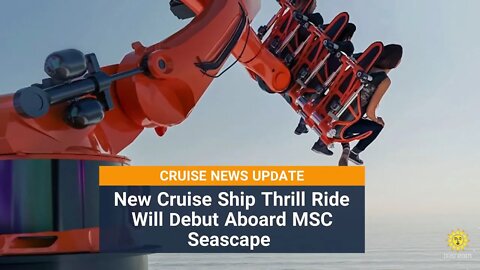 New Cruise Ship Thrill Ride Aboard MSC Seascape - ROBOTRON - Shorts