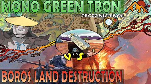 Mono Green Tron VS Boros Land Destruction｜Worst Match-Up Ever ｜Magic The Gathering Online Modern League Match