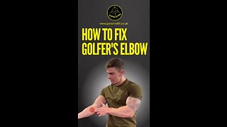 how to fix golfers elbow