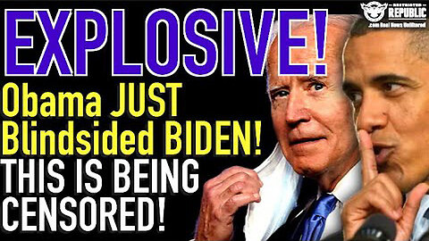 Obama's SECRET LEAKED - Biden In BIG Trouble By Obama Blunder - 5/27/24..