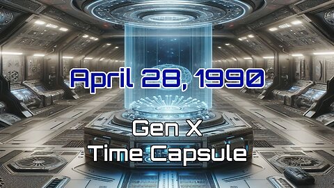 April 28th 1990 Gen X Time Capsule
