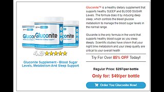 Gluconite Reviews - Ingredients, Side Effects, Customer Complaints
