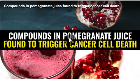 Compounds in pomegranate juice found to trigger cancer cell death