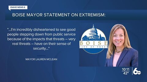 'Threats are real and grave': Boise Mayor Lauren McLean describes threats, security detail