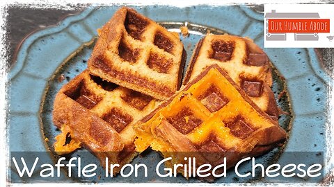 Waffle Iron Grilled Cheese