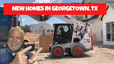 New Homes in Georgetown TX | Wolf Ranch, Riverview, Parkside on the River