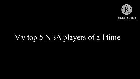 My top 5 NBA players of all time