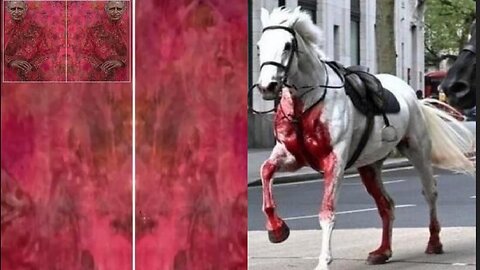 What's Hiding In King Charles' Portrait? Can U see it? Any Correlation w/ the Bloody Horse?