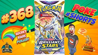 Secret Rare! Poke #Shorts #368 | Brilliant Stars | Charizard Hunting | Pokemon Cards Opening