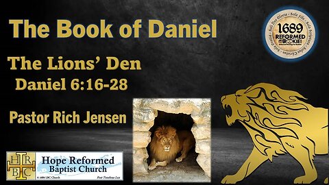 Daniel 6:16- 28: The Lions' Den