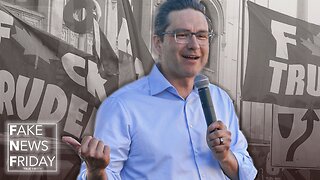 Poilievre takes on F*** Trudeau flags