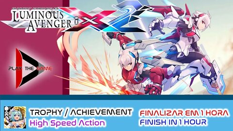 Gunvolt Chronicles: Luminous Avenger iX 2 - Speedrun (Trophy: High Speed Action) [Gameplay]