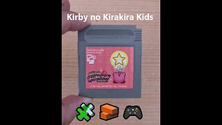 Kirby no Kirakira Kids Kirby's Star Stacker Puzzle Stacking Game for the Game Boy