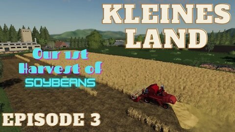 Kleines Land Episode 3 - Our 1st Harvest of Soybeans