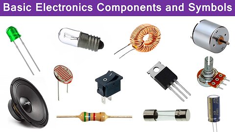 Basic Electronics Components and Symbols