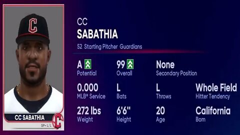 How To Create CC Sabathia MLB The Show 22