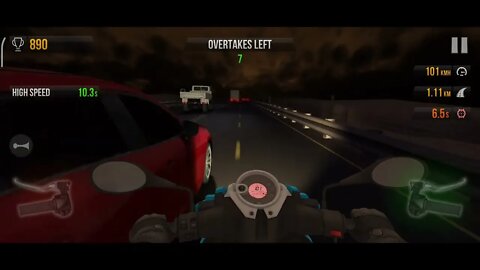 scotter vs car and truck. drive and overtakes. 110 speed. traffic rider game