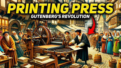 The Printing Press: Gutenberg's Revolution | EraXplorers - Technological Milestones Ep.1