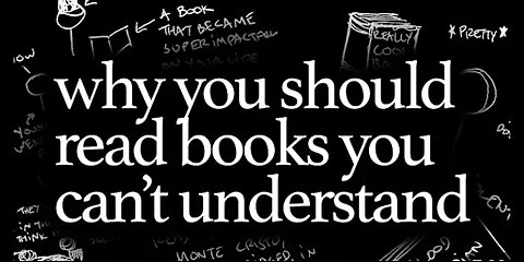 YOU DON'T HAVE TO GET IT / REASONS TO READ BOOKS