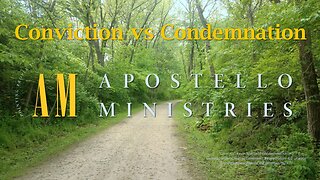 Conviction vs Condemnation