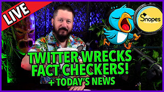 C&N 020 ☕ Twitter Destroys The Fact Checkers 🔥 + Ed Sheeran #cincodemayo Today's News #factcheck