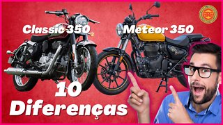 ROYAL ENFIELD METEOR X CLASSIC | 10 Diferenças