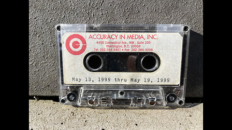 May 19, 1999 - 'Media Matters' on Kosovo