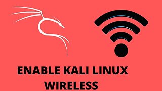 Fix Disabled wireless kali linux 2021