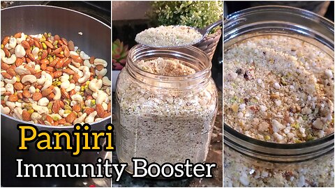 Winter Special Food || Panjeeri Recipe || Immunity Booster
