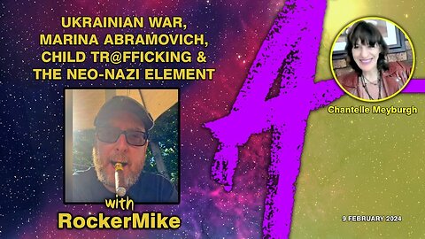 LIVE with RockerMike: Ukrainian War, Marina Abramovich, Child Tr@fficking & the neo-Nazi element