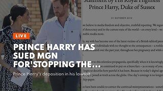Prince Harry has sued MGN for'stopping the abuse, intrusion and hate' against Meghan