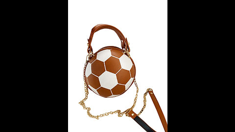 Basketball Shaped Handbags Purse Tote Round Shoulder Messenger Cross Body PU Bag Adjustable Str...