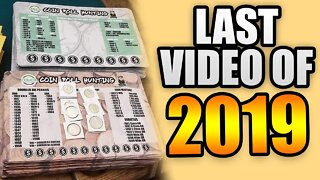 LAST VIDEO OF 2019!! COIN ROLL HUNTING MATS AND SILVER COINS!!