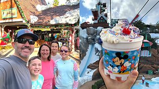 Disney's Blizzard Beach, Mini Golf, Riviera Resort Room Tour & EPCOT Food & Fireworks in December