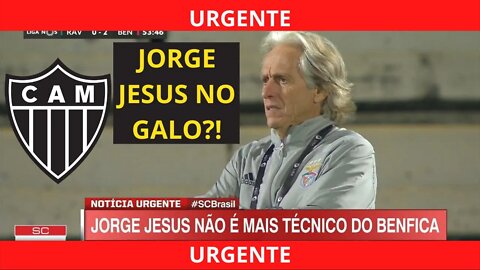 URGENTE JORGE JESUS NÃO É MAIS TÉCNICO DO BENFICA