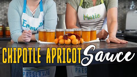 How to Make Chipotle Apricot Sauce; Canning