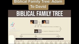 Biblical Family Tree Adam To David