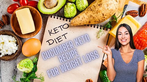 How to Lose Weight with Cucumber l Cucumber and Tofu Stir-Fry l Keto Recipe l Diet Recipe