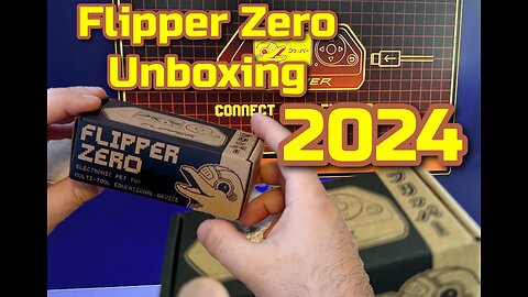 Flipper Zero Unboxing ( 2024 )