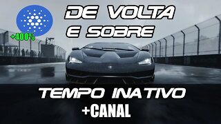 De volta e Sobre ADA Meu investimento #1