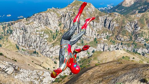 GTA 5Spiderman Epic Jumps Ragdolls Stunts & Fails Episode 70 (Euphoria Ragdolls)