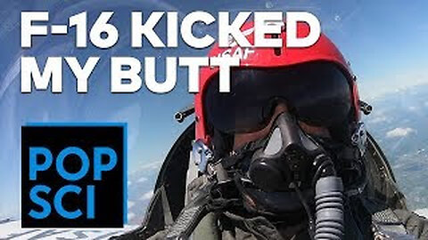 🤢✈️ What It's Like For a Rookie to Fly in an Air Force F-16 ~ Have a Barf Bag Handy! This is COOL...