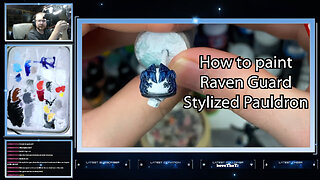 Deep Blue Raven Guard Pauldron | Warhammer 40K Painting Tutorial