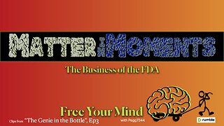 Matter In Moments: The Business of the FDA (Clip Ep3)