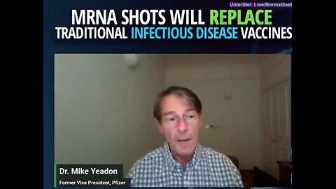 [Română] Mike Yeadon- mRNA shots will replace traditional infectious disease vaccines