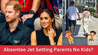 Prince Harry & Meghan Markle Jet Setting Absentee Parents Creating Next Generation of Genetic Pain?