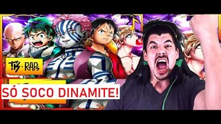 REACT Rap Então Eu Soco Akaza, Luffy, Adão, Midoriya, Saitama, Naruto, Ippo TK RAPS MELHOR DO MUNDO