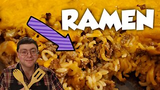 How to Cook Ramen Noodle Cheeseburger Casserole Recipe