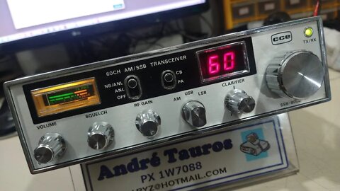 ANDRE TAUROS - CCE - SSB 8000 - GILBERTO - GARIBALDI - RS