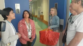 SOUTH AFRICA - Cape Town - Goldfish visit children at Red Cross War Memorial Children’s Hospital (Video) (SNx)